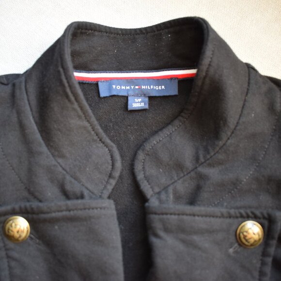 Tommy Hilfiger Military Double-breasted Knit Jacket - Picture 6 of 9